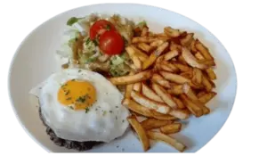 Assiette Steak à Cheval